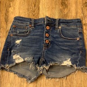 American eagle short jean shorts